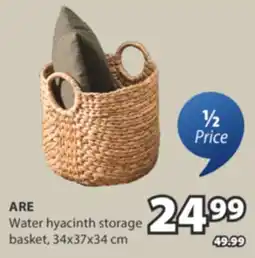 JYSK ARE Water hyacinth storage basket offer