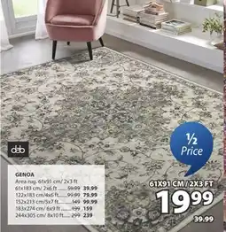 JYSK GENOA Area rug offer