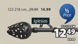 JYSK Iglesias Single Curtain Rod Kit offer