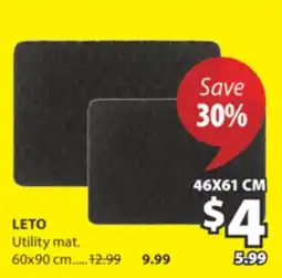 JYSK LETO Utility mat offer