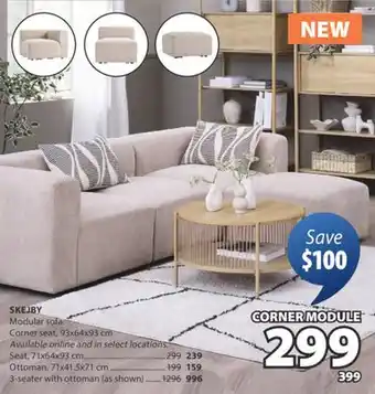 JYSK SKEJBY Modular sofa offer