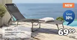 JYSK HALDEN Sunlounger offer