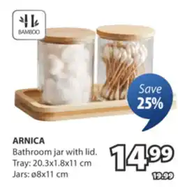 JYSK ARNICA Bathroom jar with lid offer