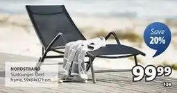 JYSK NORDSTRAND Sunlounger offer