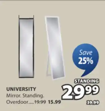 JYSK UNIVERSITY Mirror offer