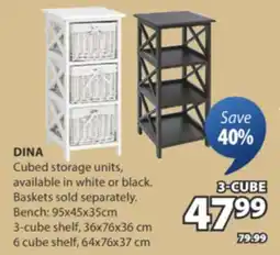 JYSK DINA Cubed storage units offer