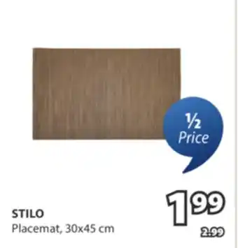 JYSK STILO Placemat offer