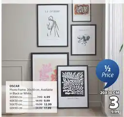 JYSK OSCAR Photo frame 20X30 CM offer