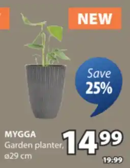 JYSK MYGGA Garden planter offer