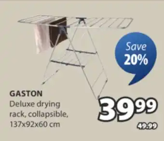 JYSK GASTON Deluxe drying rack offer