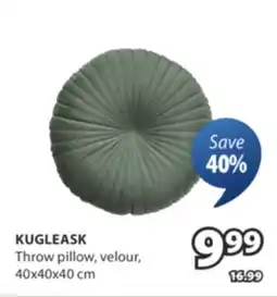 JYSK KUGLEASK Throw pillow offer