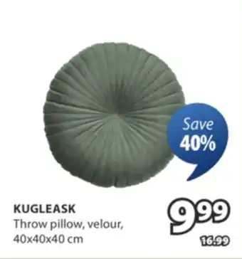 JYSK KUGLEASK Throw pillow offer
