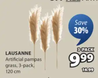 JYSK LAUSANNE Artificial pampas grass offer