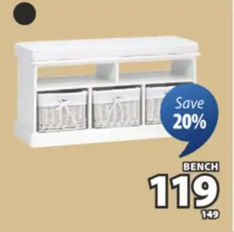 JYSK IDSKOV BENCH offer