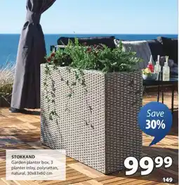 JYSK STOKKAND Garden planter box offer