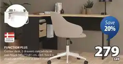 JYSK FUNCTION PLUS Corner desk offer