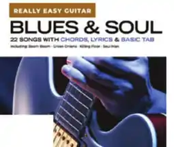 Long & McQuade Blues & Soul: Really Easy Guitar - Book offer