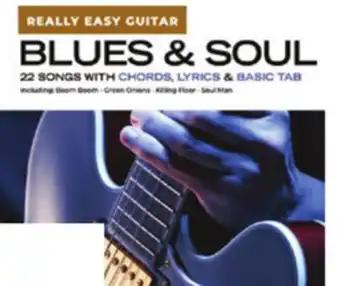 Long & McQuade Blues & Soul: Really Easy Guitar - Book offer