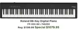Long & McQuade FP-30X Weighted Key Digital Piano - Black offer