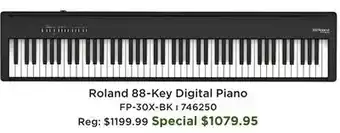 Long & McQuade FP-30X Weighted Key Digital Piano - Black offer