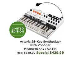 Long & McQuade MicroFreak Vocoder Edition 25-key Synthesizer offer