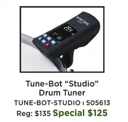 Long & McQuade Tune-Bot Studio Drum Tuner offer
