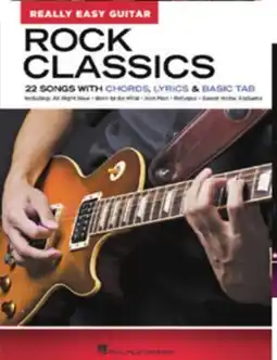 Long & McQuade Rock Classics: Really Easy Guitar - Easy Guitar TAB - Book offer