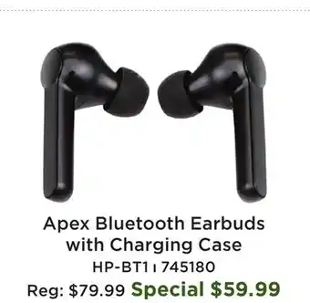 Long & McQuade HP-BT1 Bluetooth Earbuds with Charging Case - Black offer