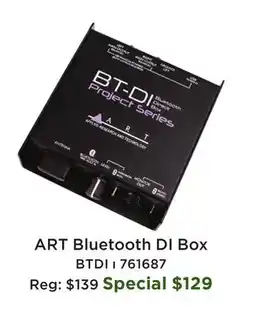 Long & McQuade Bluetooth Direct Box offer