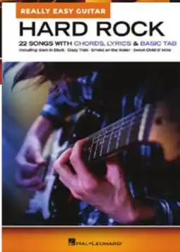 Long & McQuade Hard Rock: Really Easy Guitar - Easy Guitar TAB - Book offer