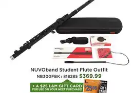 Long & McQuade NUVOband Student Flute Outfit offer