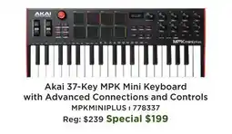 Long & McQuade MPK Mini Plus 37-key MPK Mini Keyboard with Advanced Connections and Controls offer