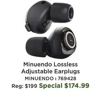 Long & McQuade Adjustable Lossless Hearing Protection offer