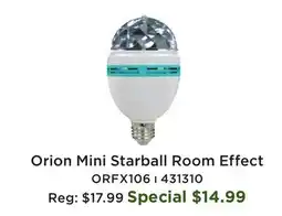 Long & McQuade Mini Starball Room Effect offer