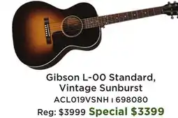 Long & McQuade L-00 Standard - Vintage Sunburst offer