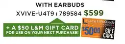 Long & McQuade XVIVE-U4 Wireless In Ear System with Earbuds offer