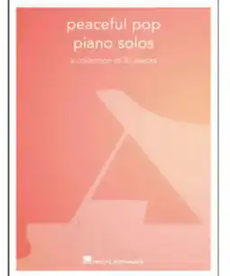 Long & McQuade Peaceful Pop Piano Solos - Book offer