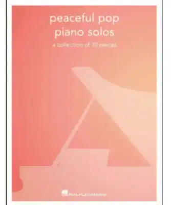 Long & McQuade Peaceful Pop Piano Solos - Book offer