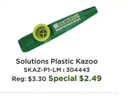 Long & McQuade Plastic Kazoo offer