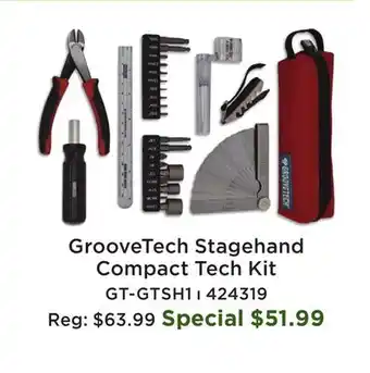 Long & McQuade Stagehand Compact Tech Kit offer