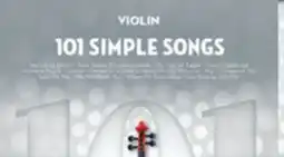 Long & McQuade 101 Simple Songs - Violin - Book offer