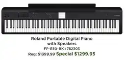 Long & McQuade FP-E50 88-Key Digital Piano - Black offer