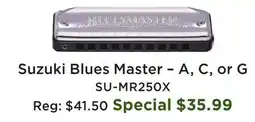 Long & McQuade Suzuki Blues Master – A, C, or G offer