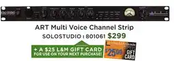 Long & McQuade Multi-Voice Channel Strip offer