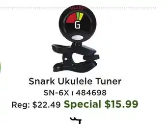 Long & McQuade Snark Ukulele Tuner offer