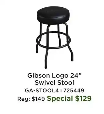 Long & McQuade Premium Playing Stool - Short offer