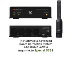 Long & McQuade IK Multimedia Advanced Room Correction System offer