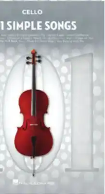 Long & McQuade 101 Simple Songs - Cello - Book offer