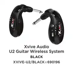 Long & McQuade U2 Guitar Wireless System - Black offer