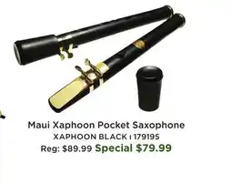 Long & McQuade Maui Xaphoon Pocket Saxophone offer